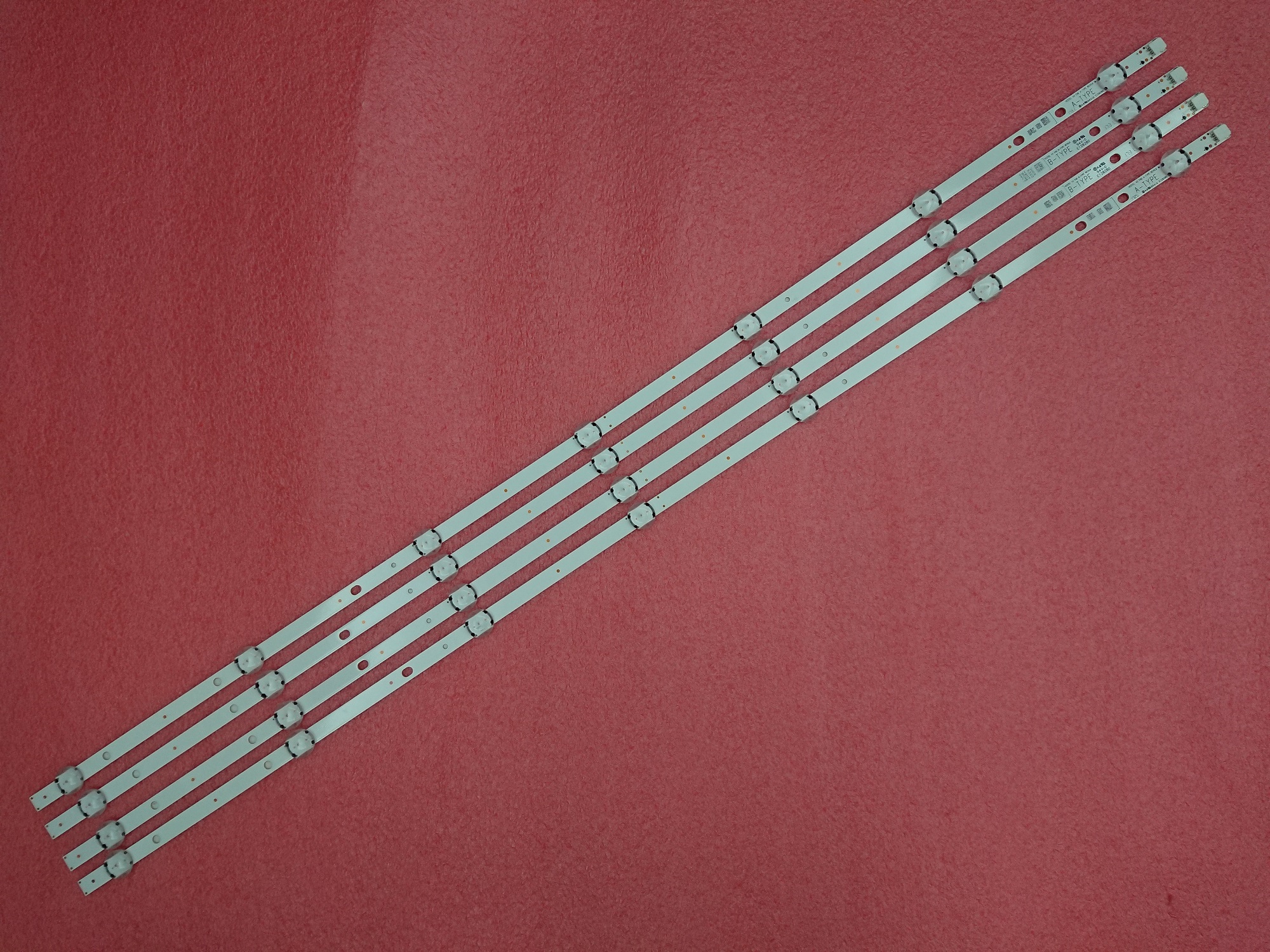 New 4pcs LED strip for TX-43E303E Vestel 43 FHD A-type B-type VES430UNDA D43F287N4CW